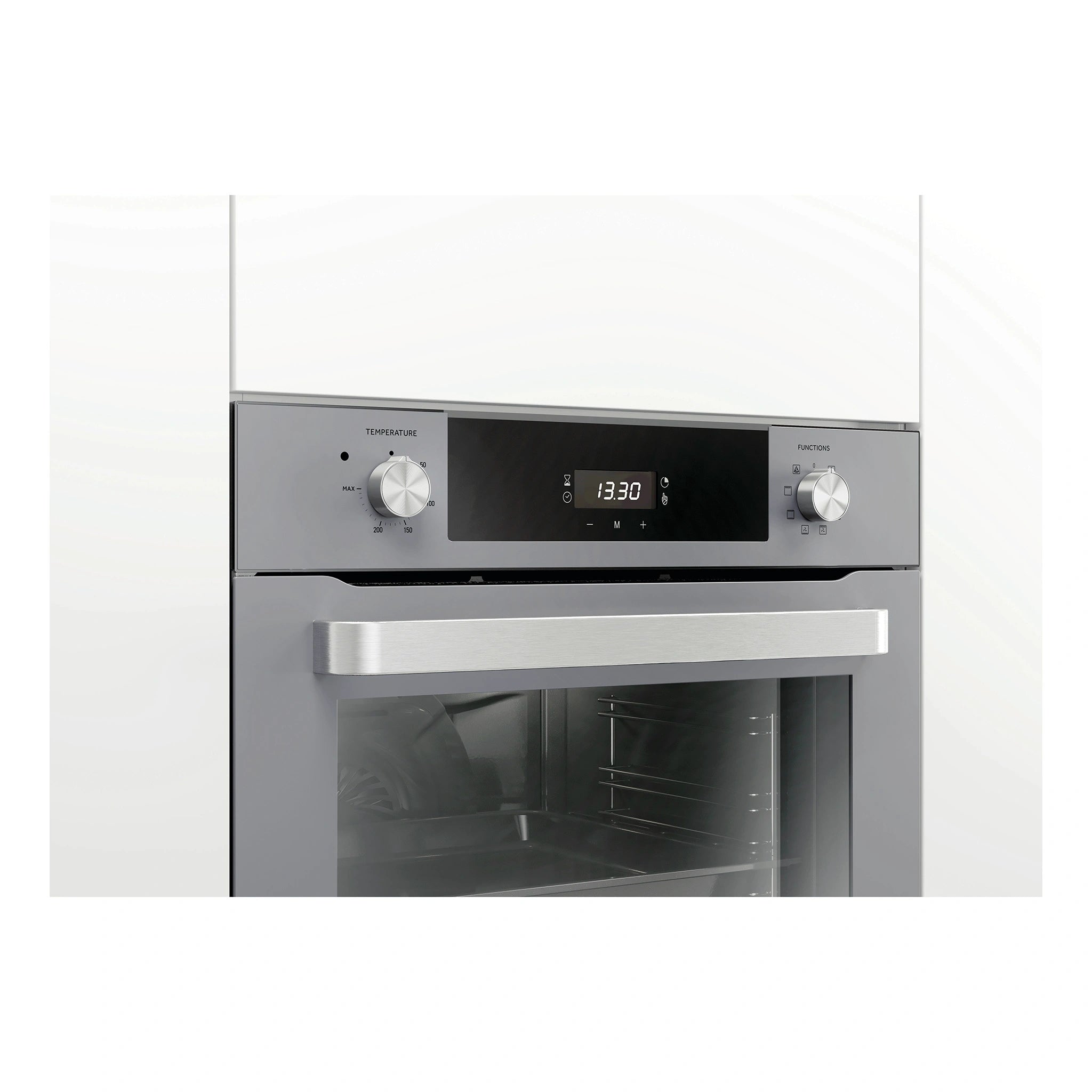  Haier 60cm 7 Function Oven with Air Fry HWO60S7EG4, Side View