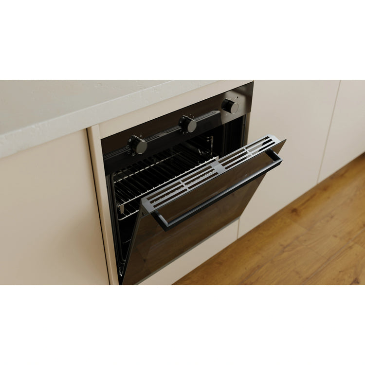 Haier 60cm 300 Series 7 Function Built-in Convection Oven HWO60S7MB5, Elevated View