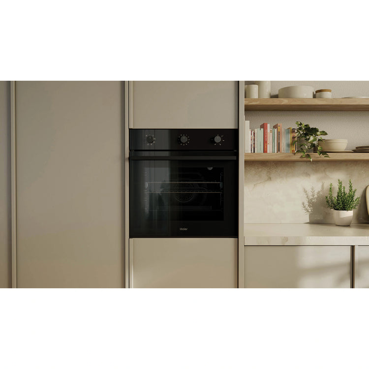 Haier 60cm 300 Series 7 Function Built-in Oven with Air Fry HWO60S7MB6, Lifestyle View
