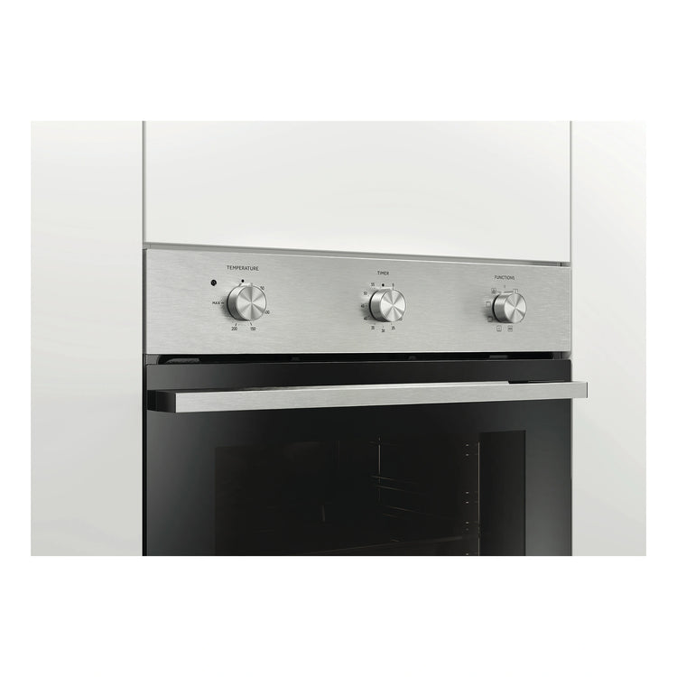 Haier 60cm 7 Function Stainless Steel Multi Function Oven HWO60S7MX4, Control Panel View