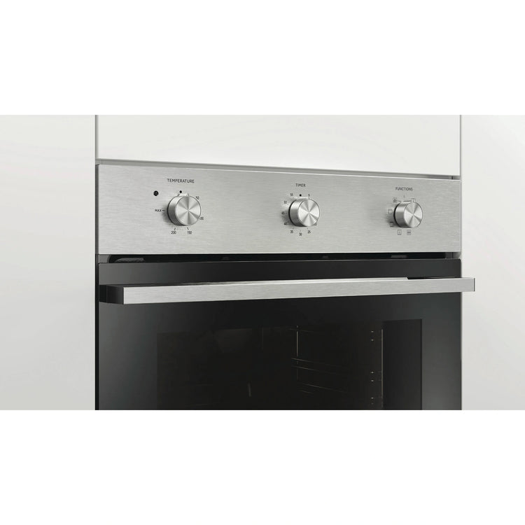 Haier 60cm 7 Function Stainless Steel Multi Function Oven HWO60S7MX4, Control Panel View