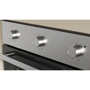 Haier 60cm 300 Series 7 Function Built-in Oven with Air Fry Stainless Steel HWO60S7MX6, Control Panel View