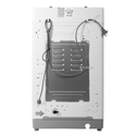 Haier 8kg Top Load Washing Machine HWT80AW1, Back view