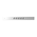 Inalto 90cm Gas Cooktop Stainless Steel with Wok Burner ICG905WS, Control panel view