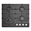 InAlto 60cm Gas on Glass Cooktop ICGG604W, Top View