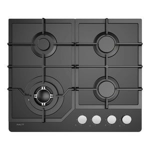 InAlto 60cm Gas on Glass Cooktop ICGG604W, Top View