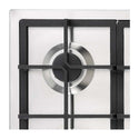 Inalto 60cm Gas Cooktop Stainless Steel with Wok Burner ICGW60S, Top view 2