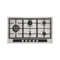 Inalto ICGW90S 90cm Gas Cooktop Stainless Steel with Wok Burner