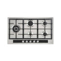 Inalto ICGW90S 90cm Gas Cooktop Stainless Steel with Wok Burner