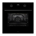 Inalto 60cm 5 Function Electric Built-In Oven Black IO605TB, Front view