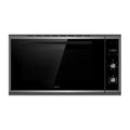 Inalto 90cm 10 Function Electric Built-In Oven Black IO90XL10T, Front view