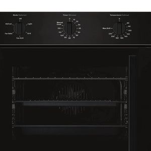 Inalto Side Opening 5 Function Electric Black Oven IOSO605ML, Detail View