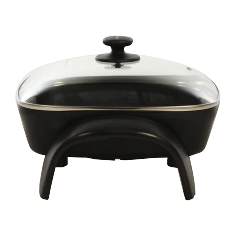 Kambrook KEF125BLK Essentials Black 12 Inch Square Frypan