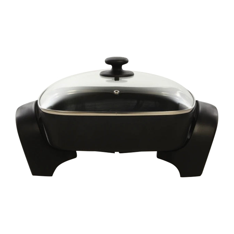 Kambrook KEF125BLK Essentials Black 12 Inch Square Frypan