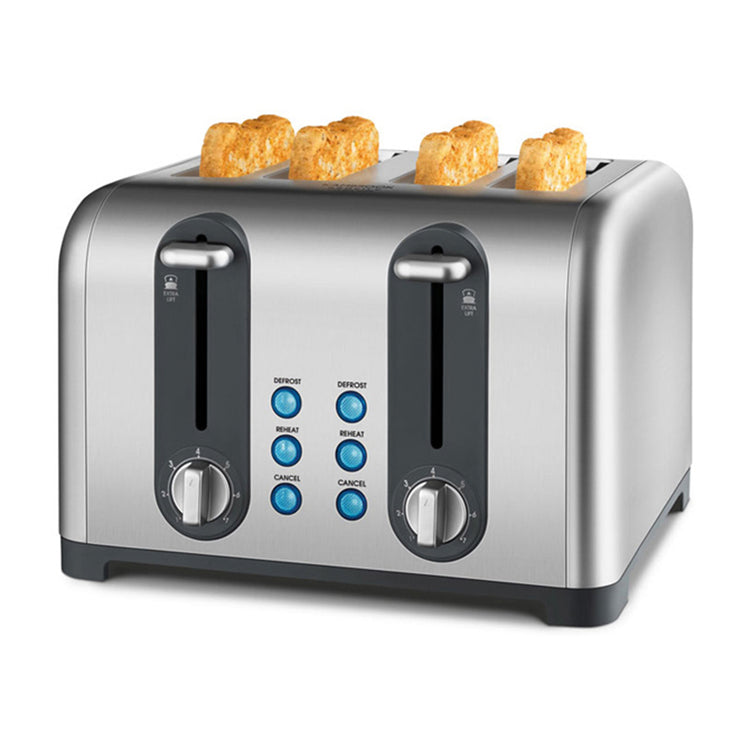 Kambrook KT460 Brushed Stainless Steel 4-Slice Toaster