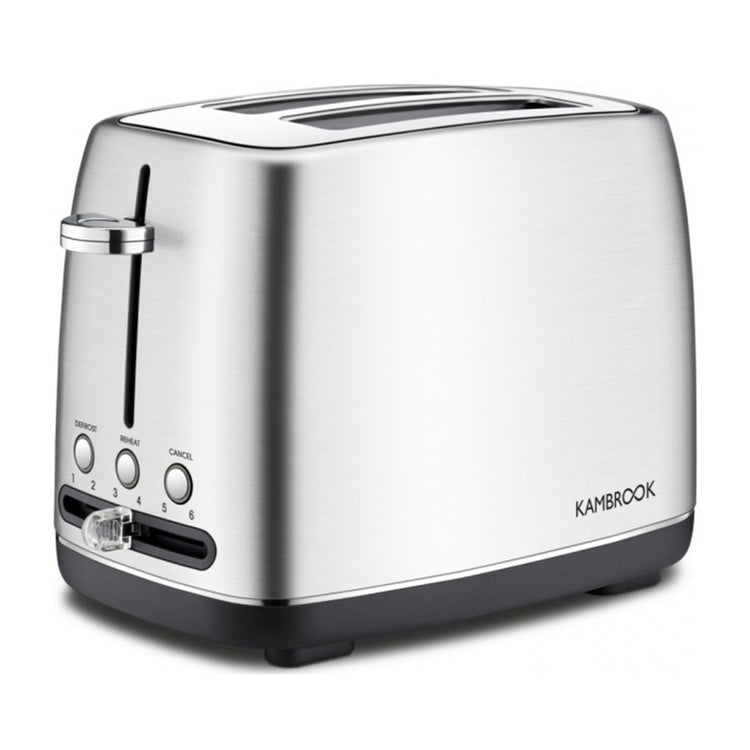 Kambrook KTA270BSS Brushed Stainless Steel 2-Slice Toaster