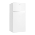 Kelvinator KTM5402WA 540L Top Mount Fridge White, Front right view