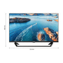 CHiQ L32G7PG 32 Inch HD LED Google TV, Dimension