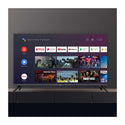 CHiQ L40G7H 41 inch HD Android Smart TV, Front view on a cabinet