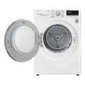 LG 8kg Series 5 Heat Pump Dryer DVH508W, Front View With Door Open