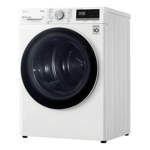 LG 8kg Series 5 Heat Pump Dryer DVH508W, Right Side View