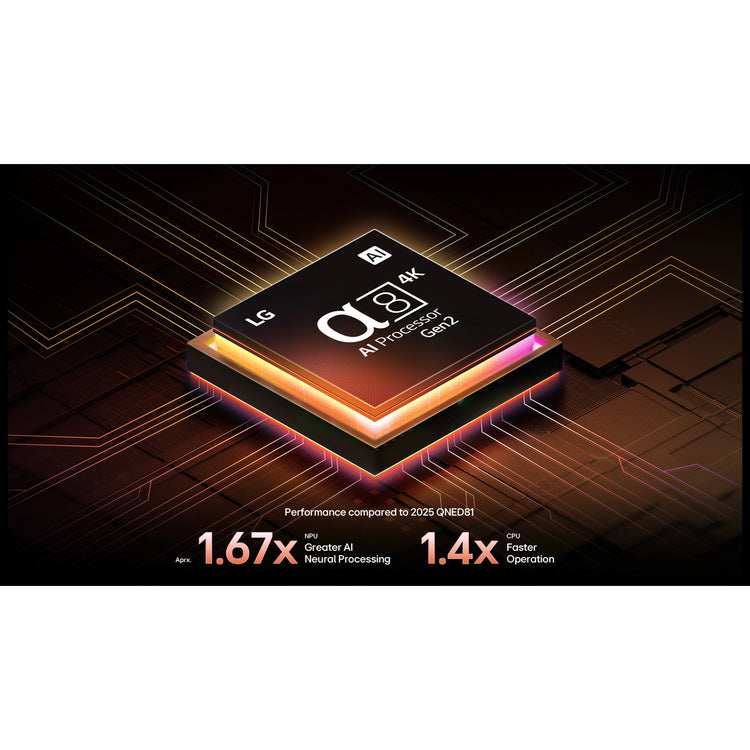 LG 100 Inch QNED evo AI QNED86 MiniLED 4k Smart TV 100QNED86ASA, Features