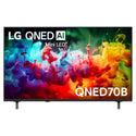 LG 43 Inch QNED70 Mini LED 4K AI Smart TV 43QNED70BSA, Front View
