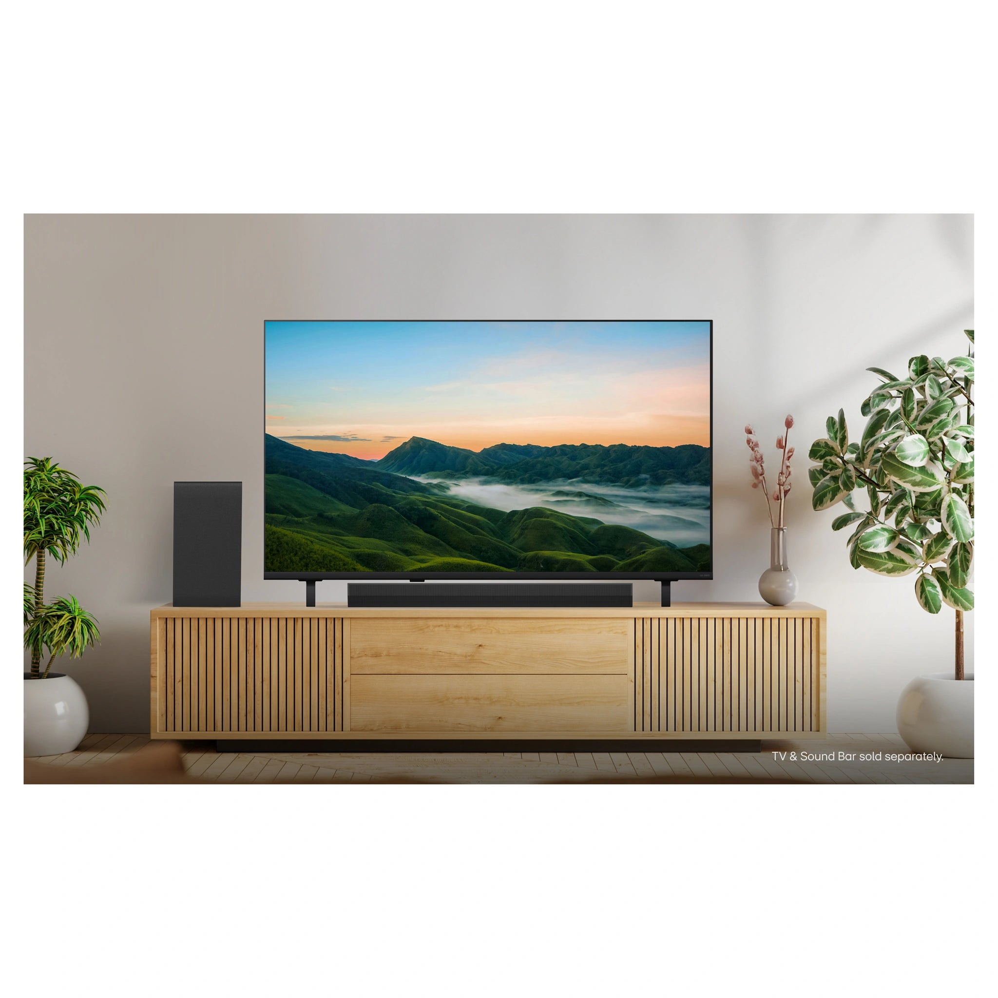 LG 43 Inch QNED70 Mini LED 4K AI Smart TV 43QNED70BSA, Lifestyle View