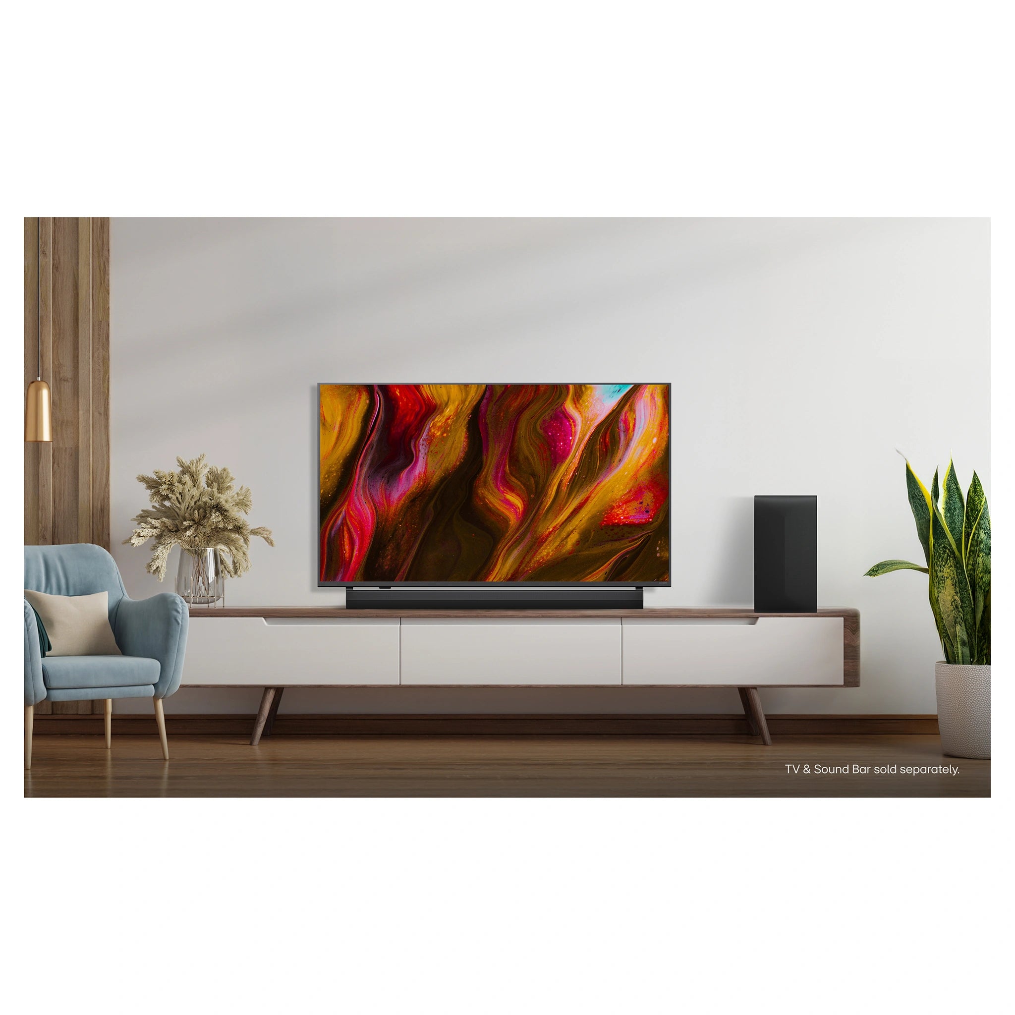 LG 43 Inch evo AI Mini LED 4K Smart TV 2026 43QNED80BSA, Lifestyle View