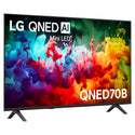 LG 50 Inch QNED70 Mini LED 4K AI Smart TV 50QNED70BSA, Right Side View