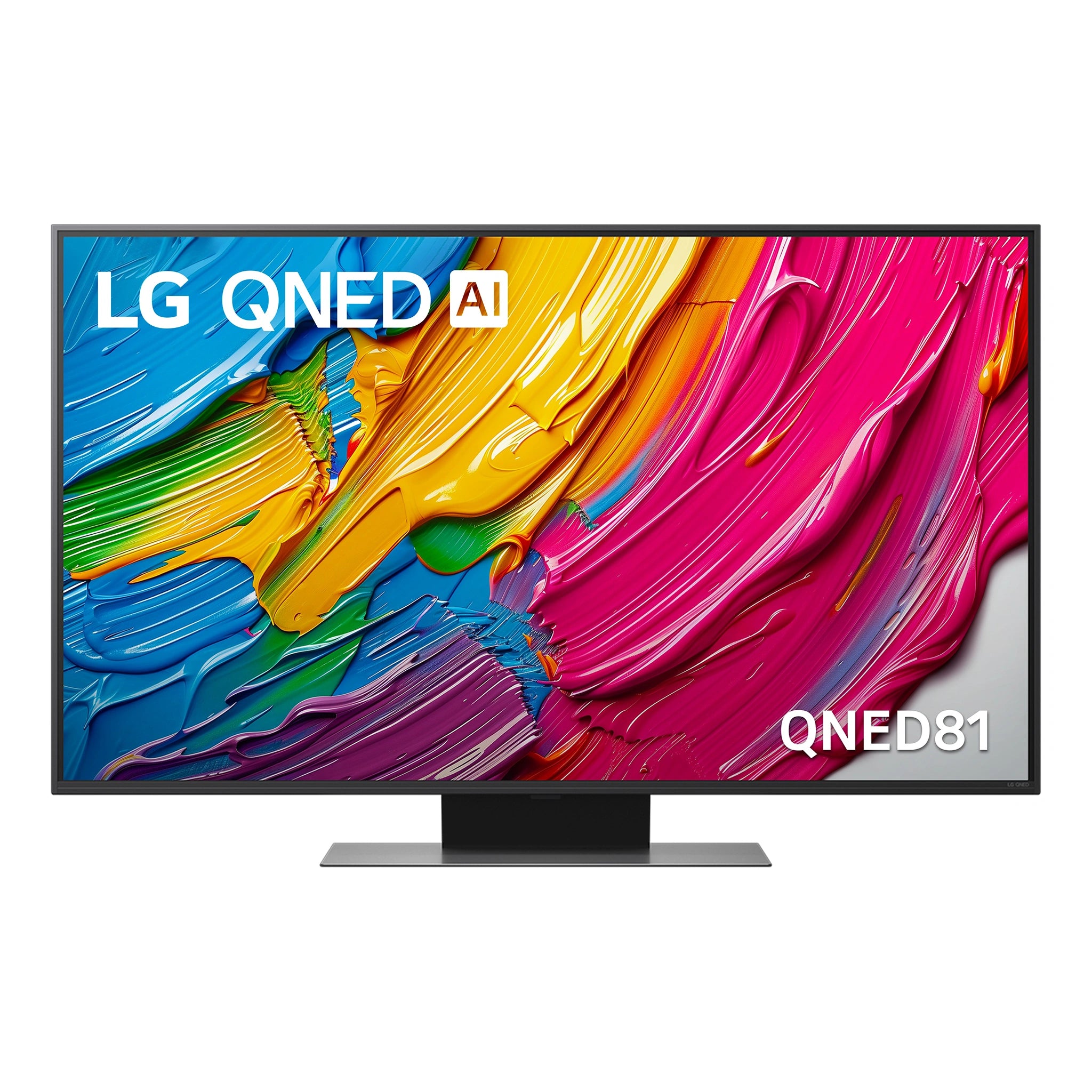 LG 50 Inch QNED AI QNED81 4K Smart TV 50QNED81ASA, Front View
