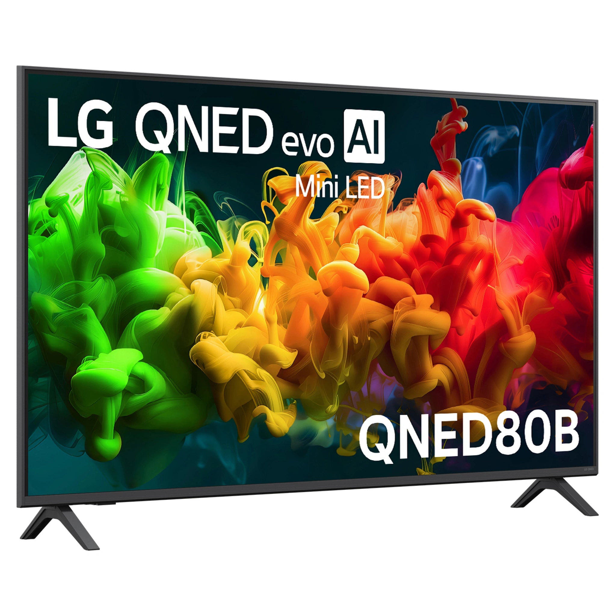 LG 55 Inch evo AI Mini LED 4K Smart TV 2026 55QNED80BSA, Right Side View