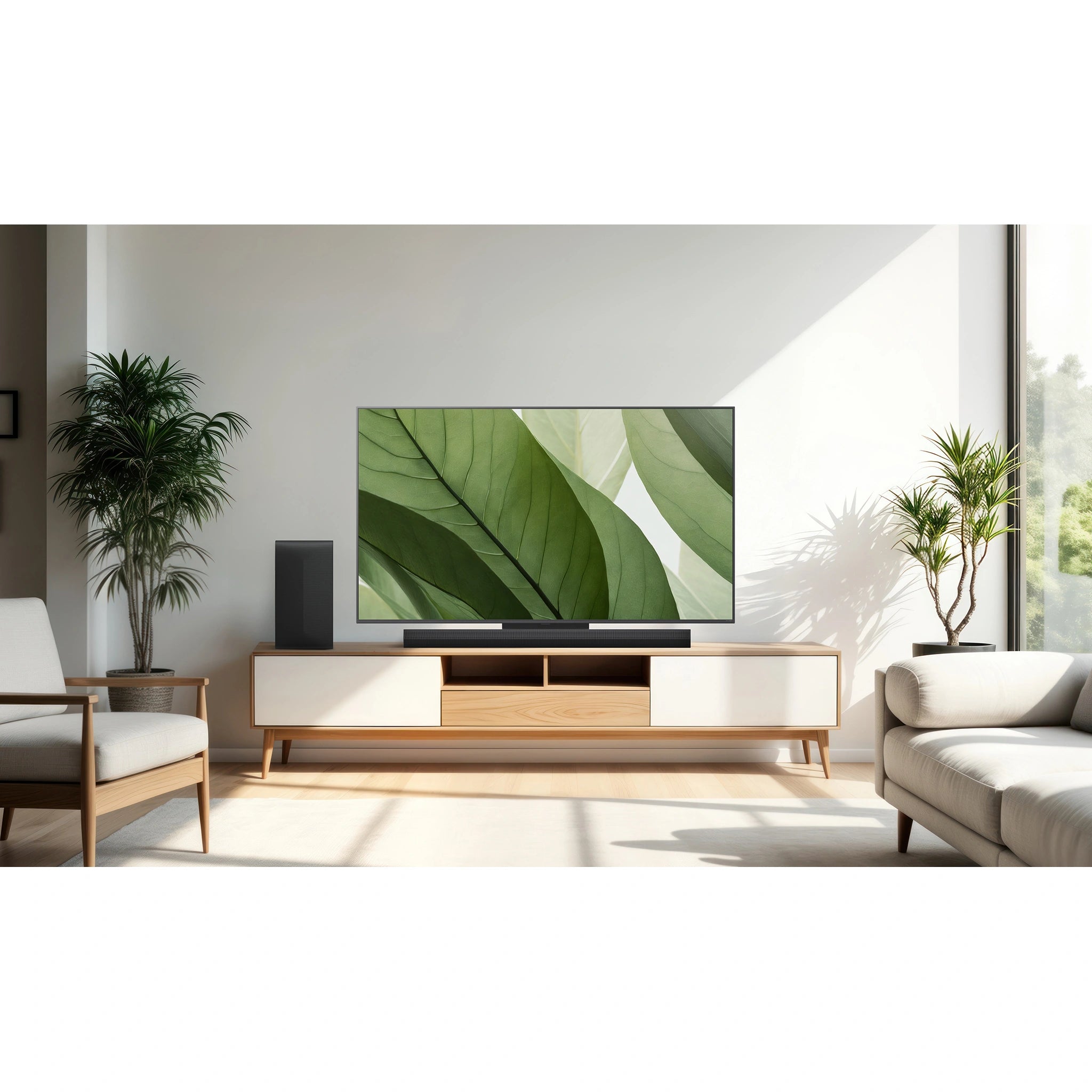 LG 55 Inch QNED AI QNED81 4K Smart TV 55QNED81ASA, Lifestyle View