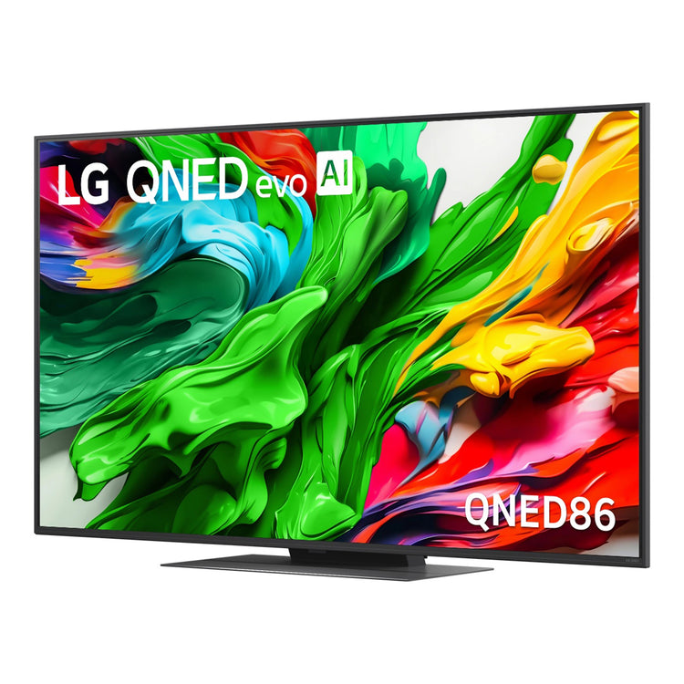 LG 55 Inch QNED evo AI QNED86 MiniLED 4k Smart TV 55QNED86ASA, Left View