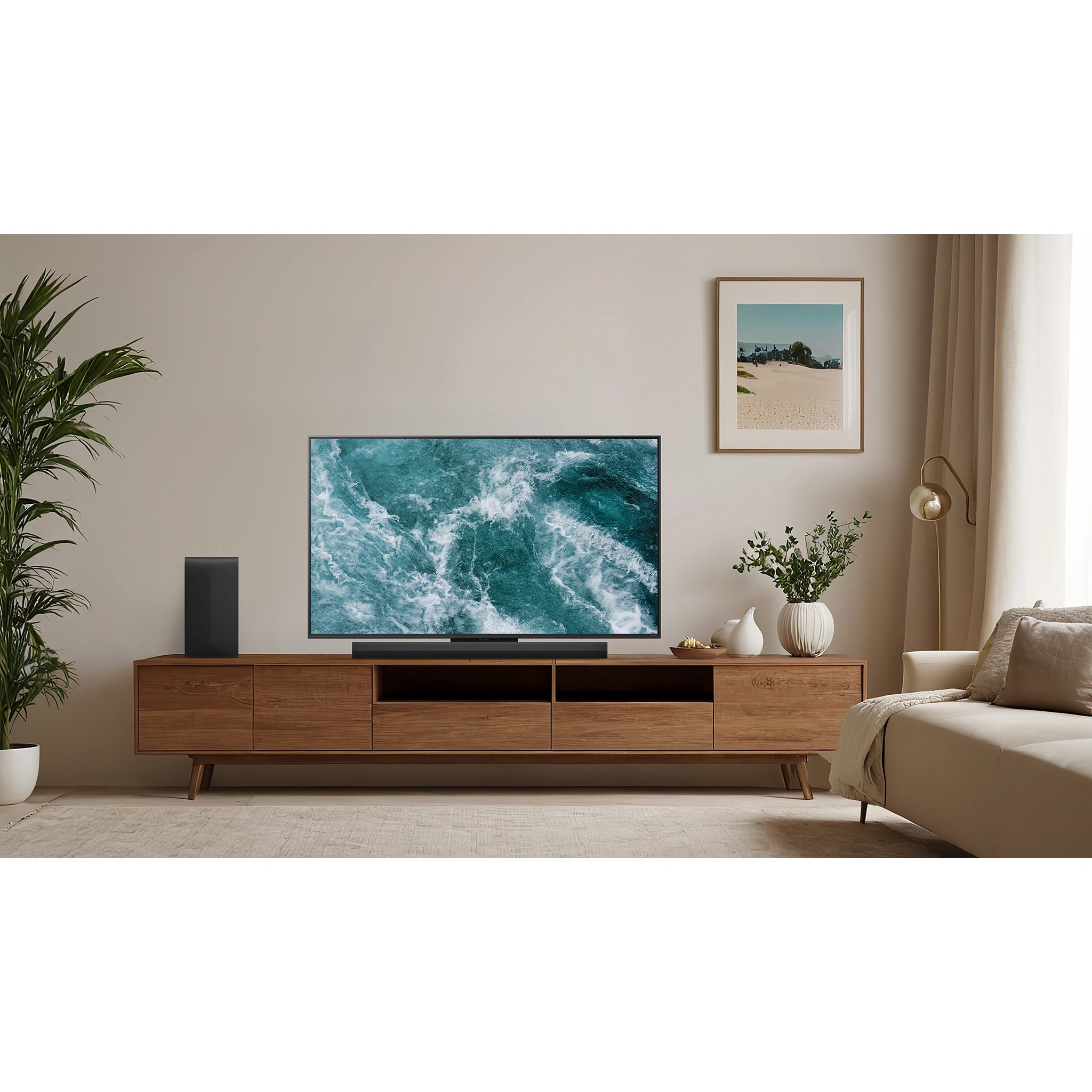 LG 55 Inch QNED evo AI QNED86 MiniLED 4k Smart TV 55QNED86ASA, Lifestyle View