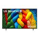 LG 65 Inch Nano Cell AI NANO80 4k Smart TV 2025 65NANO80ASA, Front View