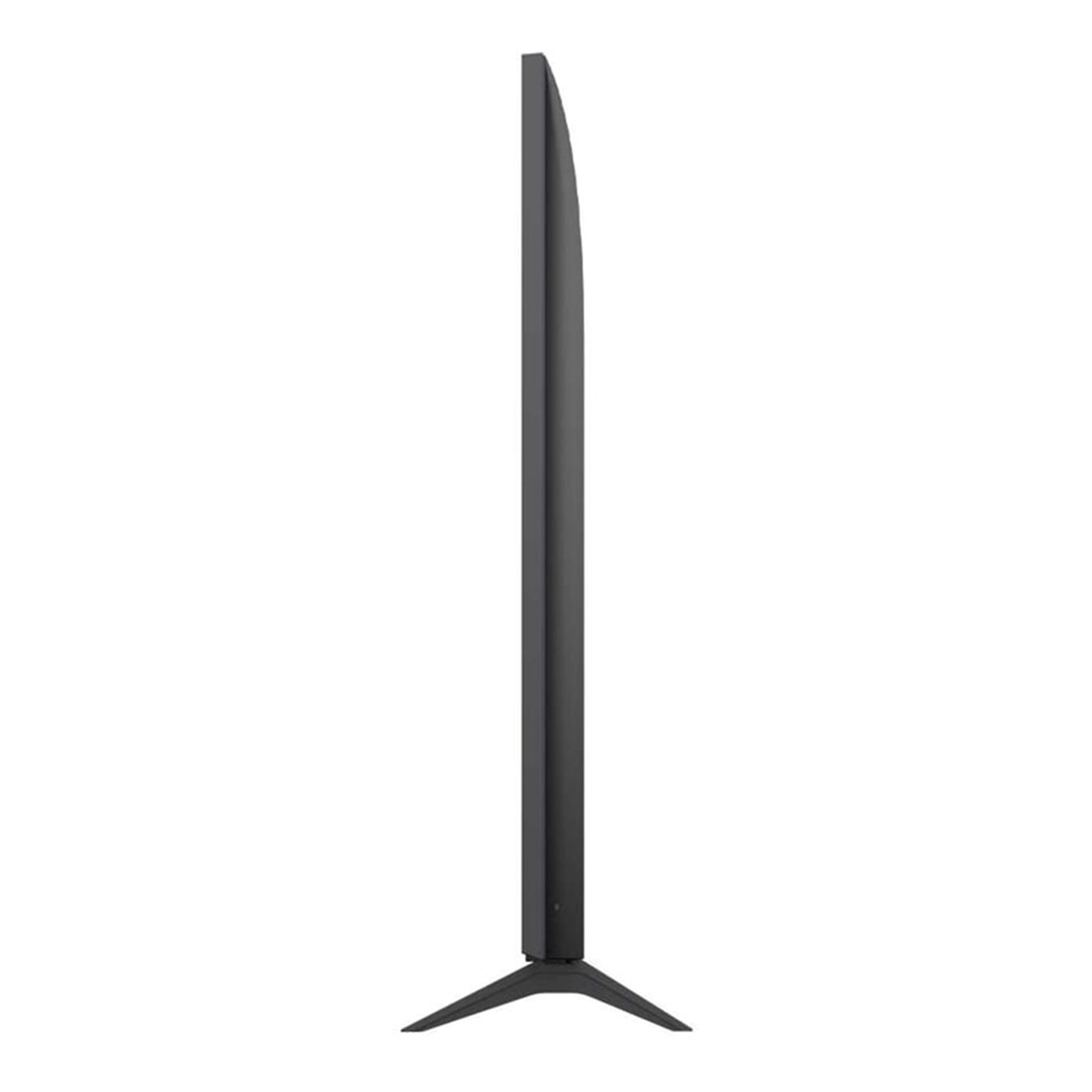 LG 65 Inch Nano Cell AI NANO80 4k Smart TV 2025 65NANO80ASA, Side View