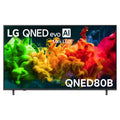 LG 65 Inch evo AI Mini LED 4K Smart TV 2026 65QNED80BSA. Front View