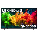 LG 65 Inch evo AI Mini LED 4K Smart TV 2026 65QNED80BSA. Front View