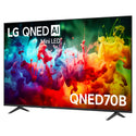 LG 75 Inch QNED70 Mini LED 4K AI Smart TV 75QNED70BSA, Left Side View