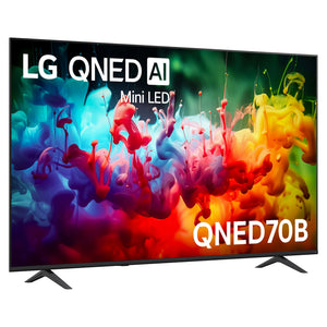LG 75 Inch QNED70 Mini LED 4K AI Smart TV 75QNED70BSA, Right Side View