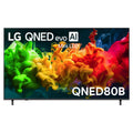 LG 75 Inch evo AI Mini LED 4K Smart TV 2026 75QNED80BSA, Front View