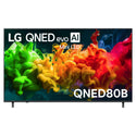 LG 75 Inch evo AI Mini LED 4K Smart TV 2026 75QNED80BSA, Front View