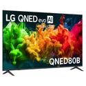 LG 75 Inch evo AI Mini LED 4K Smart TV 2026 75QNED80BSA, Right Side View