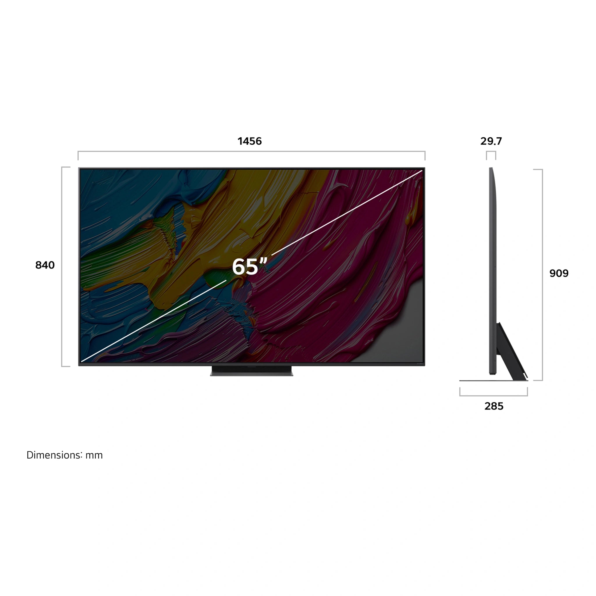 LG 75QNED81ASA 75 inch AI QNED81 4K Smart TV