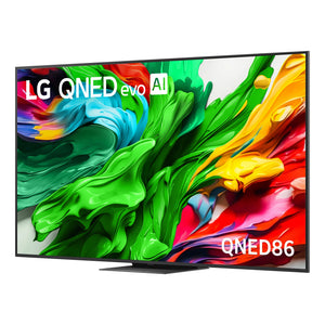 LG 75 Inch QNED evo AI MiniLED 4k Smart TV 75QNED86ASA, Left View