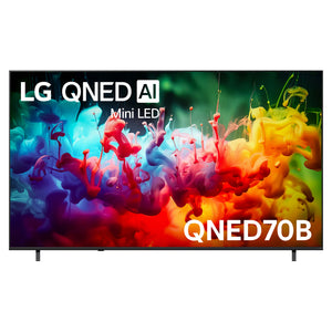 LG 85 Inch Mini LED 4K AI Smart TV 85QNED70BSA, Front View