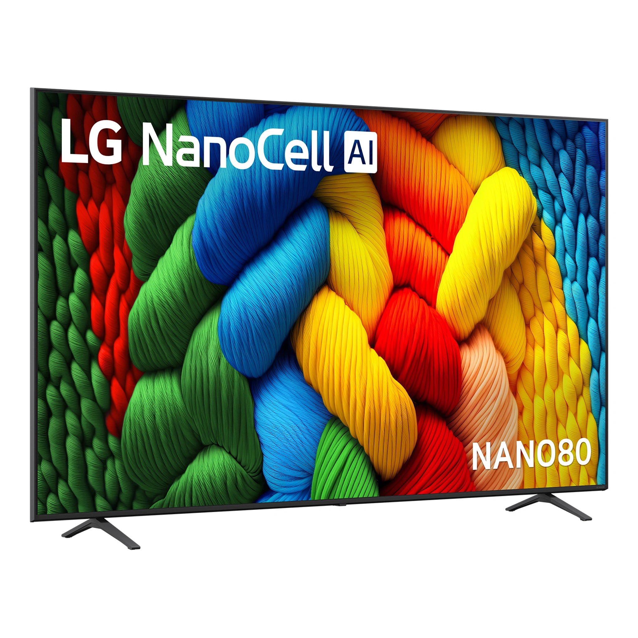 LG 86 Inch Nano Cell AI NANO80 4k Smart TV 2025 86NANO80ASA, Right View