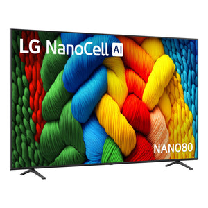 LG 86 Inch Nano Cell AI NANO80 4k Smart TV 2025 86NANO80ASA, Right View