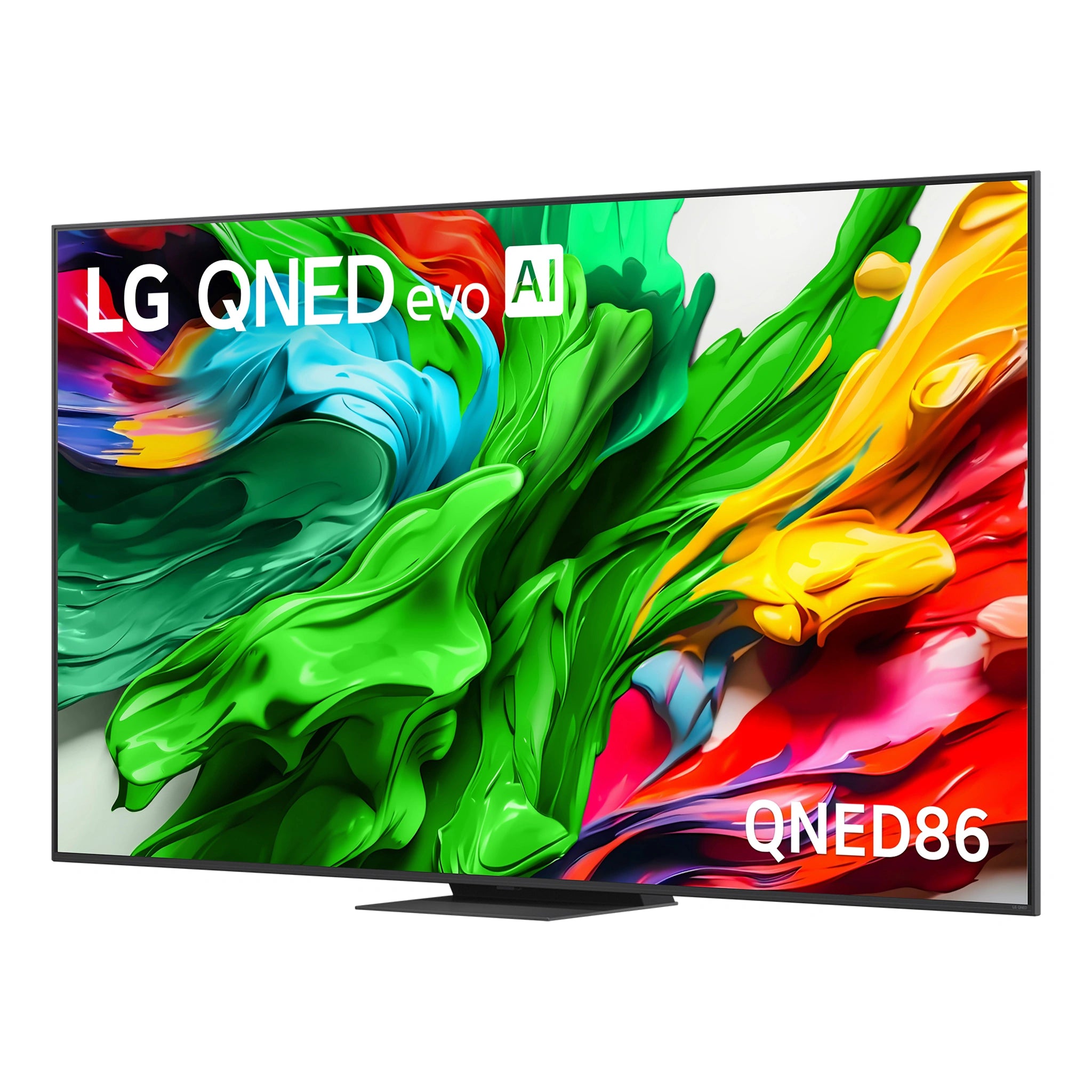 LG 86 Inch LG QNED evo AI MiniLED 4k Smart TV 86QNED86ASA, Left View
